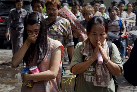 Calm restored in Bangkok as protesters go home