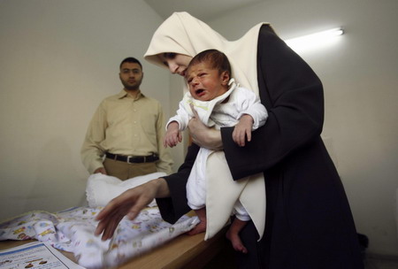 Undergoing circumcision to purify body from dirtiness