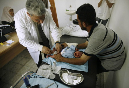 Undergoing circumcision to purify body from dirtiness