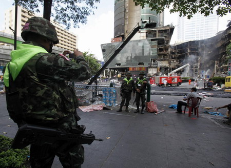 Calm restored in Bangkok as protesters go home