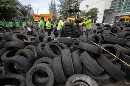 Calm restored in Bangkok as protesters go home