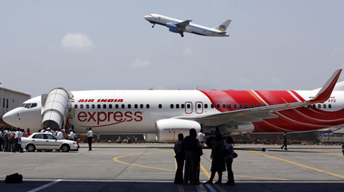 Plane crashes in south India