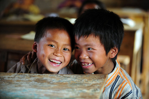 One-room schoolhouse for Yao children