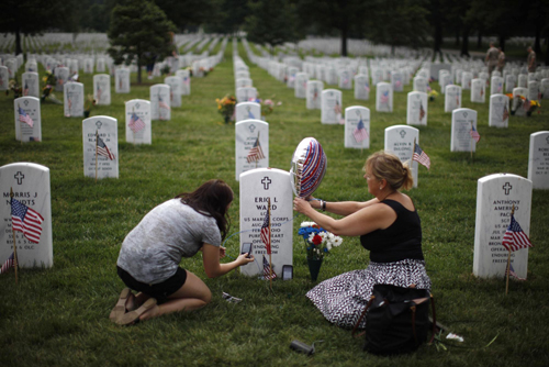 US commemerating Memorial Day