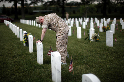 US commemerating Memorial Day