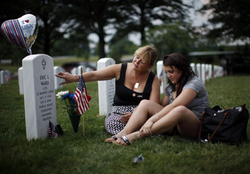 US commemerating Memorial Day