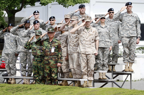US commemerating Memorial Day