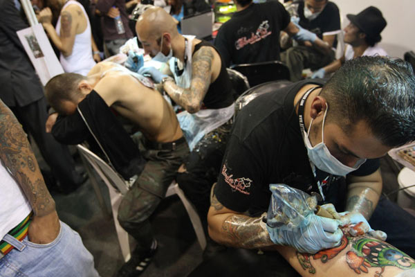 International Tattoo Convention in Bogota