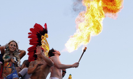 14th Gay Parade is on stage in Sao Paulo