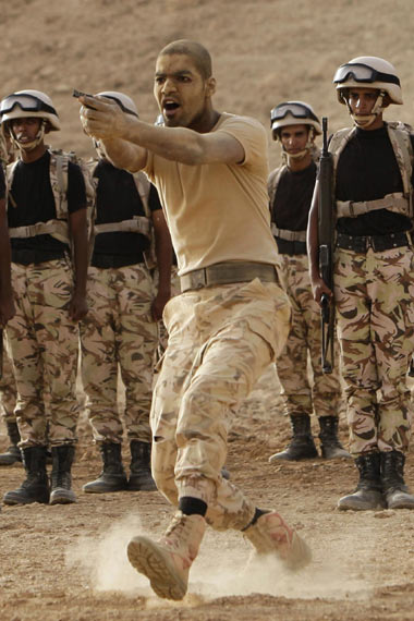 Graduating soldiers demonstrate skills in Riyadh