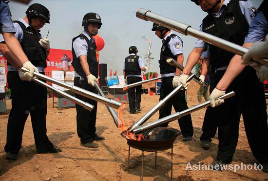 Anti-drug campaigns launched across China