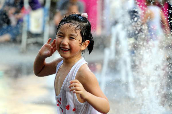 Heat wave sweeps China