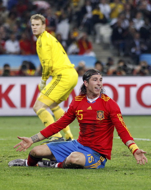 Spain won WCup semi-final with 1:0 against Germany 