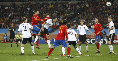 Spain won WCup semi-final with 1:0 against Germany 