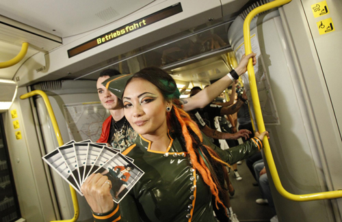 'Underground Catwalk' fashion show in Berlin