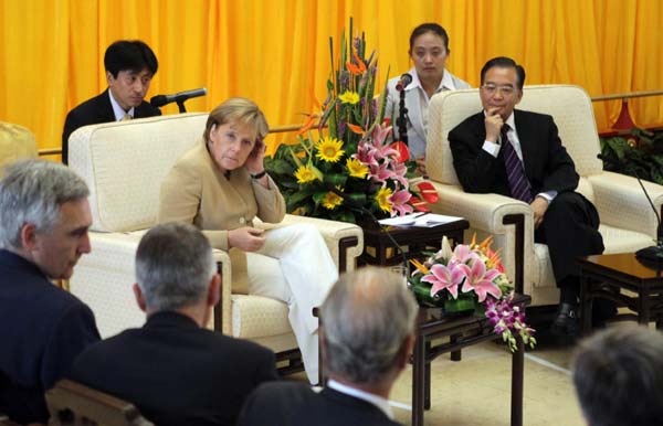 German Chancellor concludes China visit