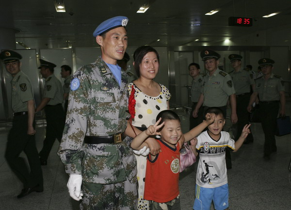 7th Chinese peacekeeping contingent leaves for Sudan