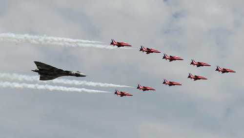 Farnborough Air Show held in south England