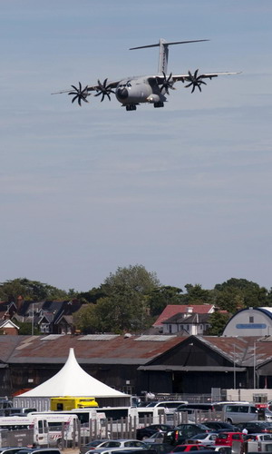 Farnborough Air Show held in south England