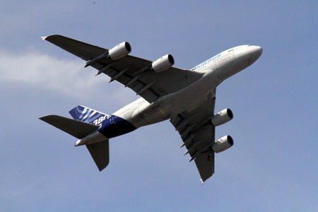 Farnborough Air Show held in south England