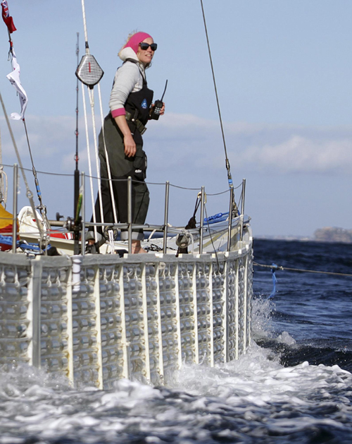 Plastic bottle boat arrives in Sydney
