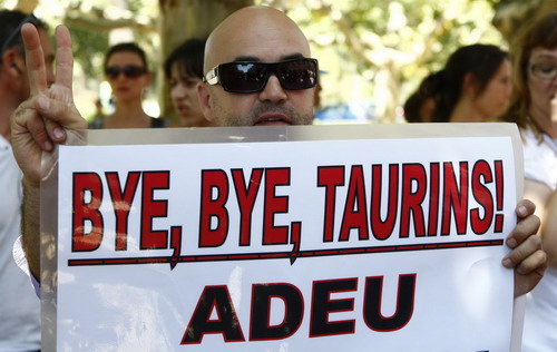 No bullfighting in Spain's Catalonia from 2012