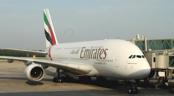 Emirates Airlines launch first A380 service in China