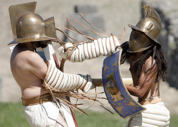 Experience life of gladiators in ancient Rome