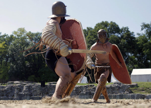 Experience life of gladiators in ancient Rome