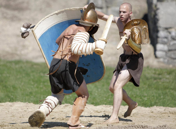 Experience life of gladiators in ancient Rome