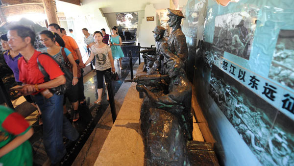 Private museum in memory of WWII battlefields