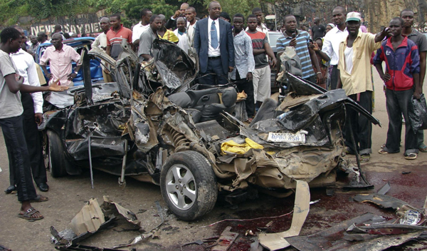 Multiple road accident in Nigerian capital
