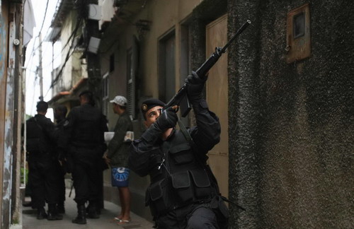 Rio cracks down on guns and drugs