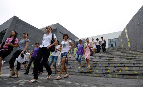 Quake-destroyed Beichuan Middle School restored