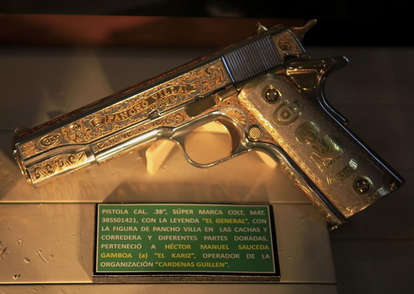Armed with bling