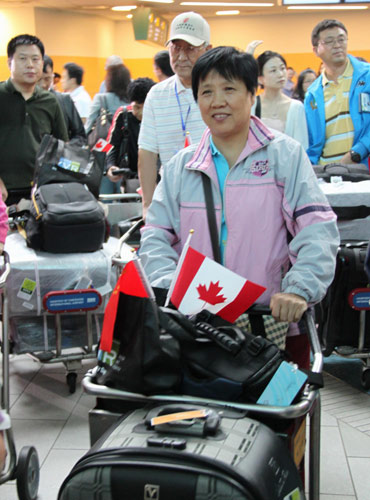 Fly to the country of maple leaves