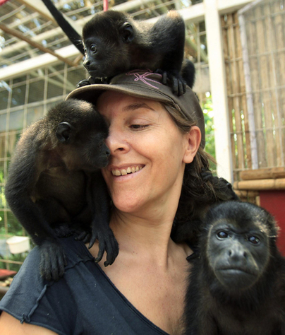 Monkeys bond well with biologist