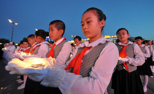 Marking the end of war 65 years on