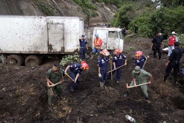 Death toll rises to 54 in Guatemala landslides