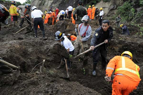 Death toll rises to 54 in Guatemala landslides