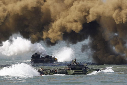 Seoul launches mock landing operation