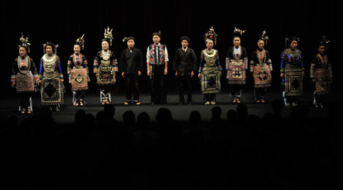 Chinese arts show staged in Switzerland