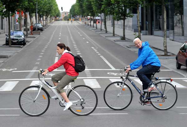 A day without cars in Brussels