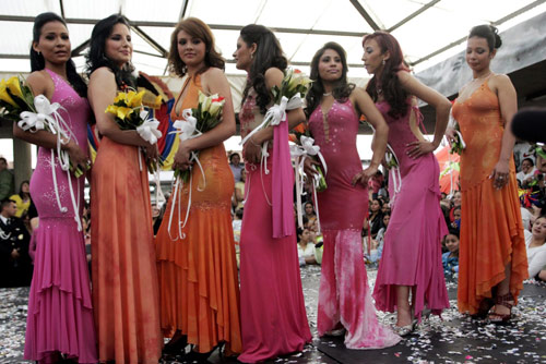 Beauty contest behind bars