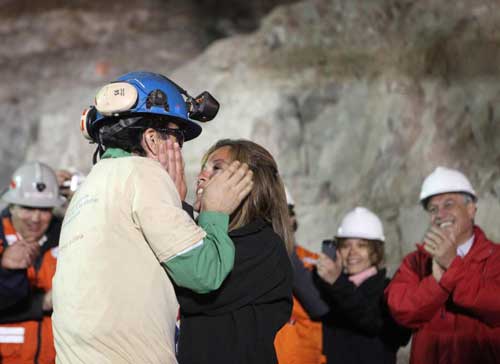 Chile miners are free at last