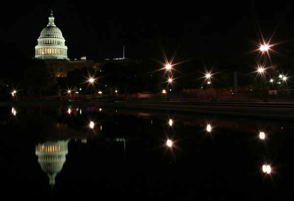 Light the night walk in Washington