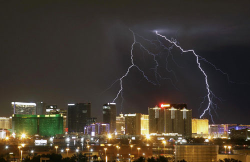 LV snapped with power of heaven