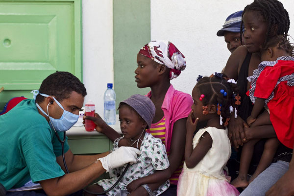 Haiti cholera 'settling', toll near 300