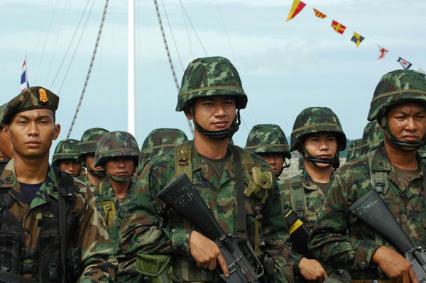 Chinese, Thai marines hold joint drill