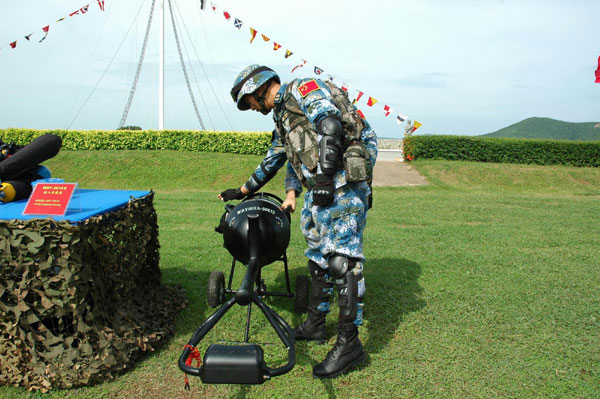 Chinese, Thai marines hold joint drill